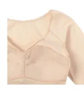 あったかカップ付きインナー5440 7分袖トップ, ベージュ, product image number 3