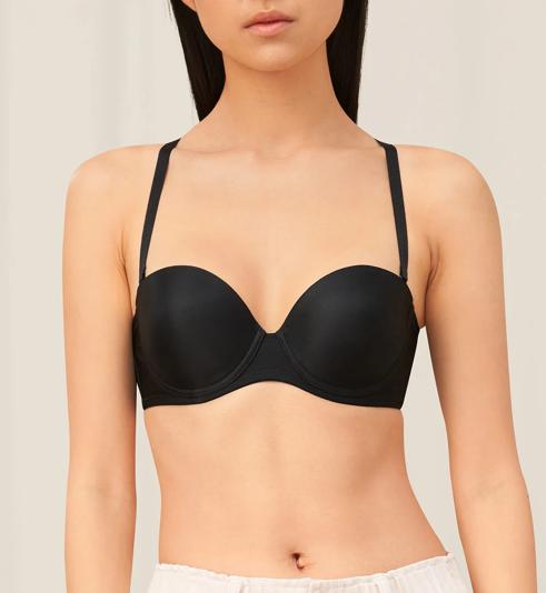 Triumph Maximizer เสื้อชั้นในดันทรง มีโครง แบบถอดสายได้ - Black - มีโครง