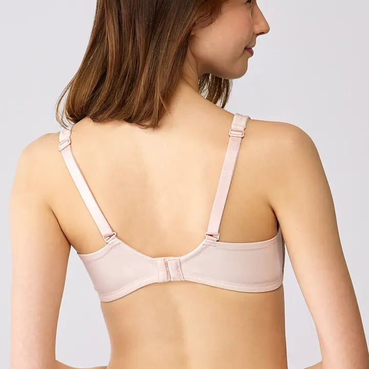 癒しのブラ631 ブラジャー, ピンク, model image number 2