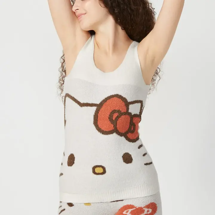 【WEB/アウトレット限定】スロギーG063 ハローキティ インナートップ, ホワイト, model image number 0