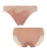 【SALE】グレイスフルシャイン レギュラーショーツ, ベージュ, product image number 2