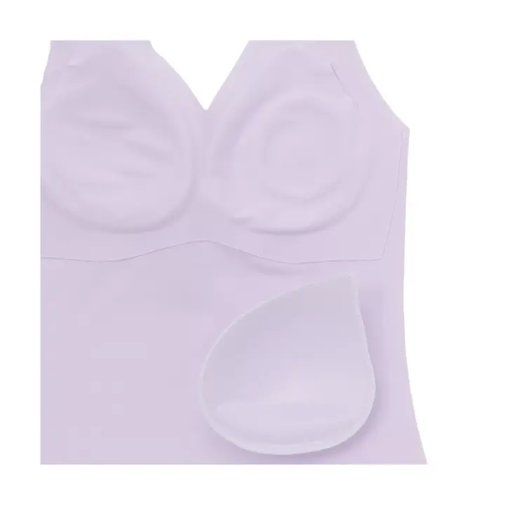 スロギー ゼロフィール(R) 綿混 インナートップ, パープル, product image number 3