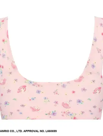 ハーフトップ マイメロディ♡クロミ &times; AMOSTYLE