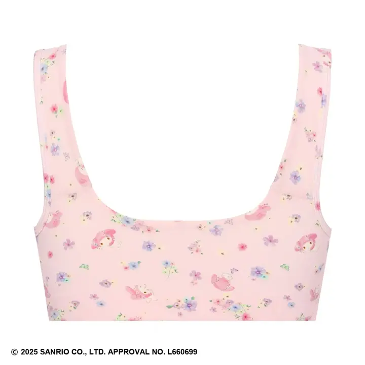 ハーフトップ マイメロディ♡クロミ × AMOSTYLE, ピンク, product image number 1