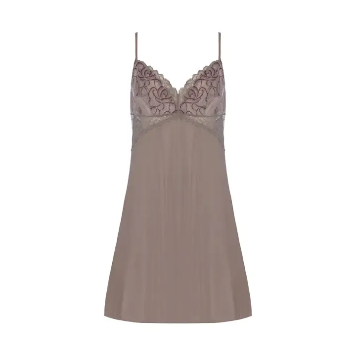 【SALE】レッドレーベル バイ トリンプ0117 スリップ, ブラウン, product image number 0