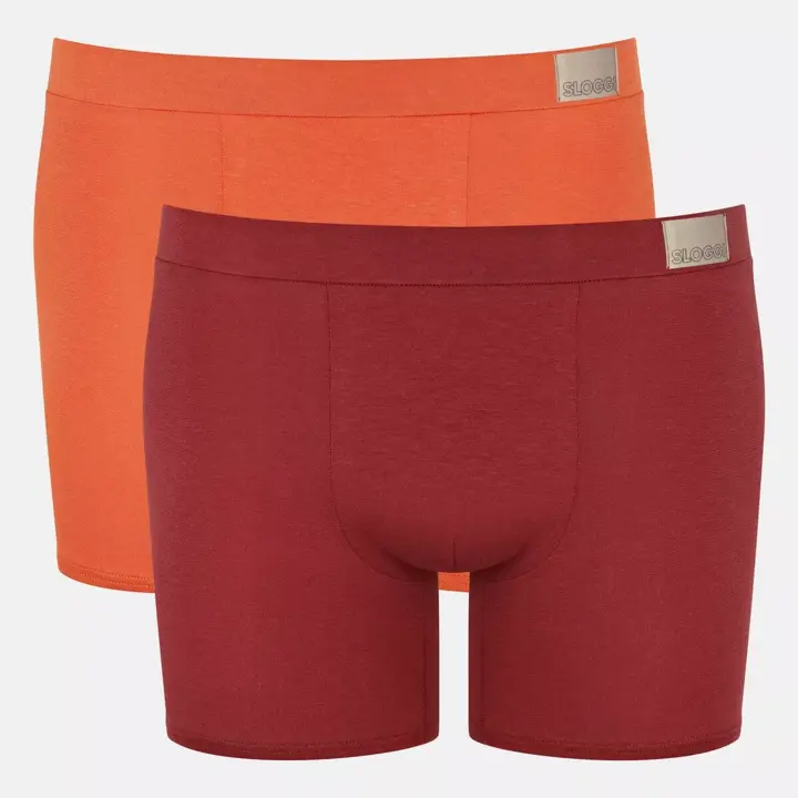 【WEB限定】スロギー メン ゴー ナチュラル ショート 2枚組, オレンジ, product image number 4