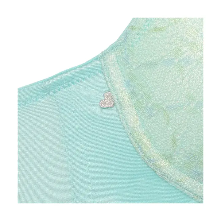 夢みるブラ(R) ノンワイヤー ブラ＆ショーツセット ドリームデイリリー【一部カラーSALE】, グリーン, product image number 2