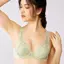 恋するブラ612 ブラジャー【一部カラーSALE】, グリーン, model image number 0