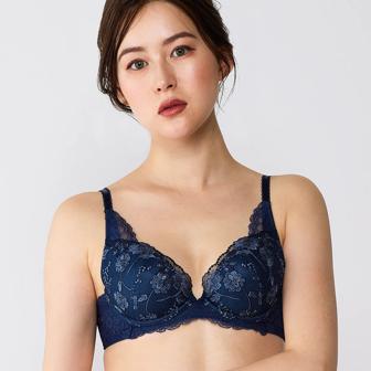 フロラーレ リュクス5013 ブラジャー(パッドなし), グレー, model image number 0