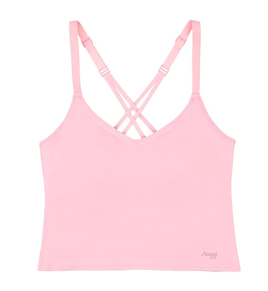 Free Evolve Crop Top in Rococo Pink | Triumph Singapore