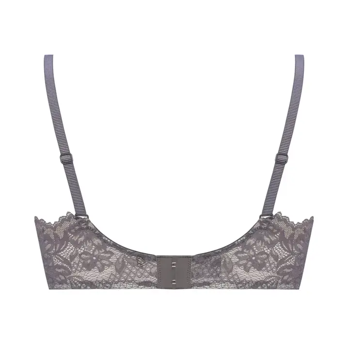 【SALE】ナチュラルユーブラ ブラジャー ディアフローラル, グレー, product image number 1