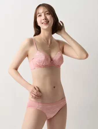 夢みるブラ ライト ブラ＆ショーツセット デイジーシャワー