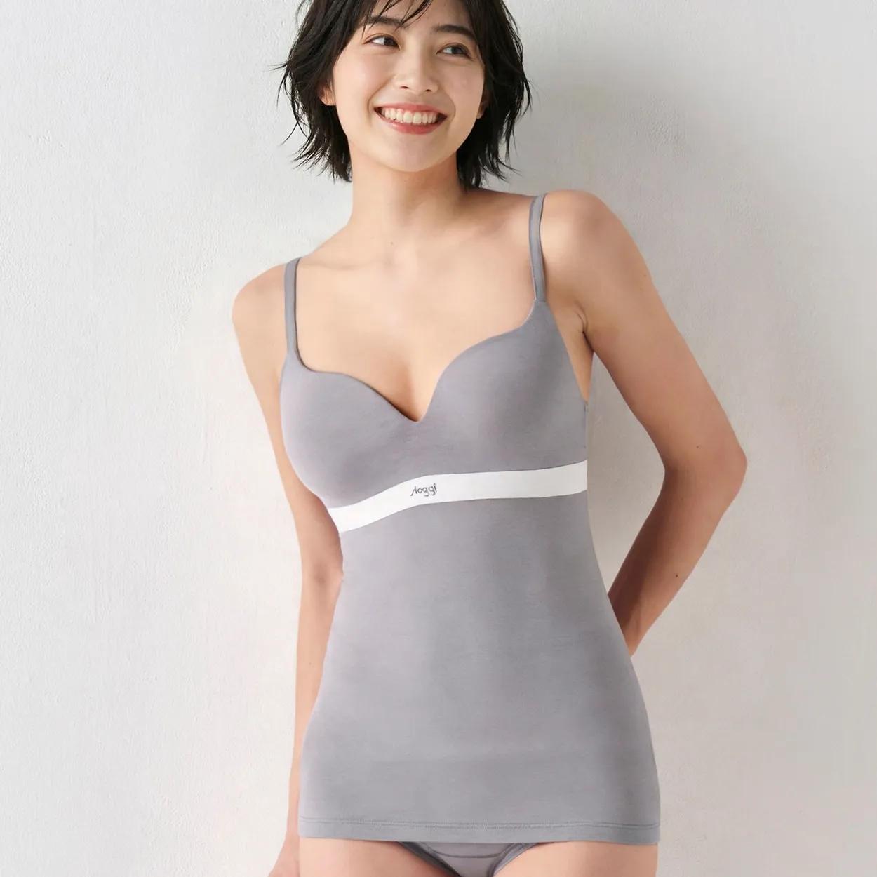 スロギー ゴーコットン カップ付きキャミソール sloggi GO Vivid BV JX