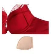 【SALE】天使のブラ(R) スリムライン582 ブラジャー2, レッド, product image number 3