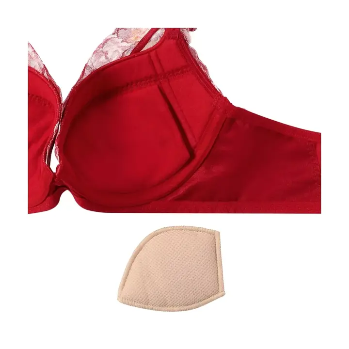 【SALE】天使のブラ(R) スリムライン582 ブラジャー2, レッド, product image number 3