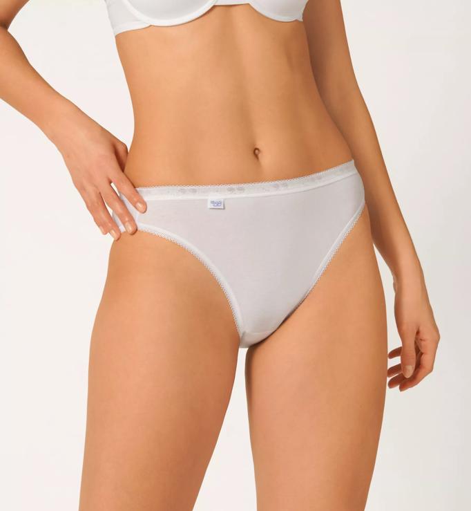 Sloggi Pack Of 3 Basic Midi Knickers In Cotton - ShopStyle