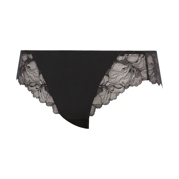 Daily Plus タンガショーツ ブロッサムウィスパー, ブラック, product image number 2