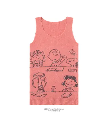 スロギー Warmer SNOOPY G083 袖なしトップ