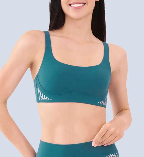 Florale Lunisolace Non-Wired Padded Bra in Morandi Grey | Triumph