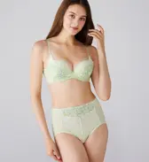 天使のブラ 魔法のハリ感636 ブラジャー, グリーン, model image number 3