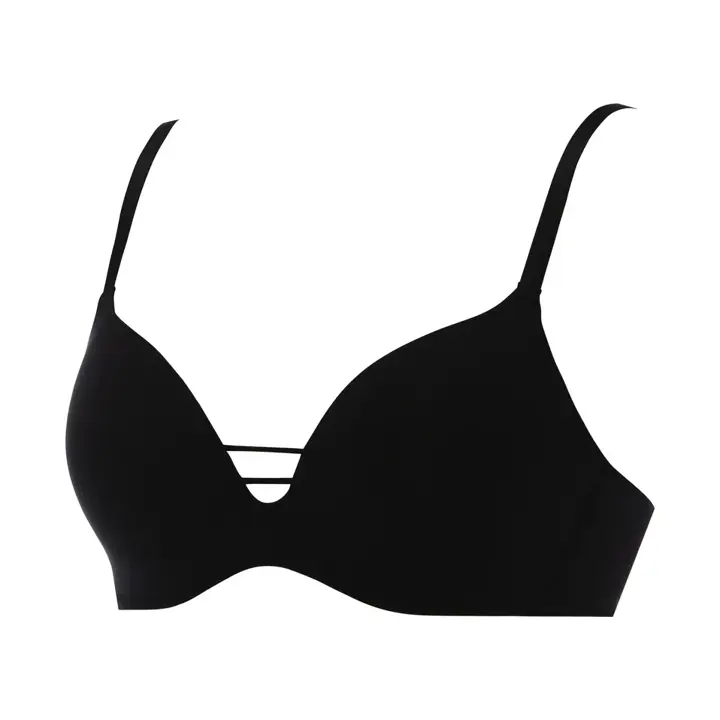 トリンプ |&nbsp;エスバイ ソフトフィット スムース ノンワイヤーブラ, ブラック, product image number 2