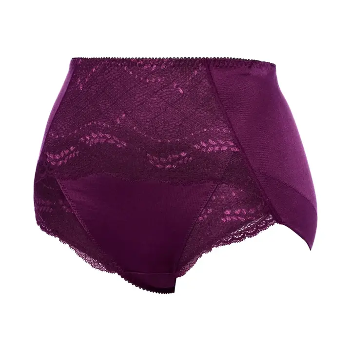 【SALE】トリンプ プレミアム ゴールドレーベル4004 はきこみ深めショーツ, パープル, product image number 2