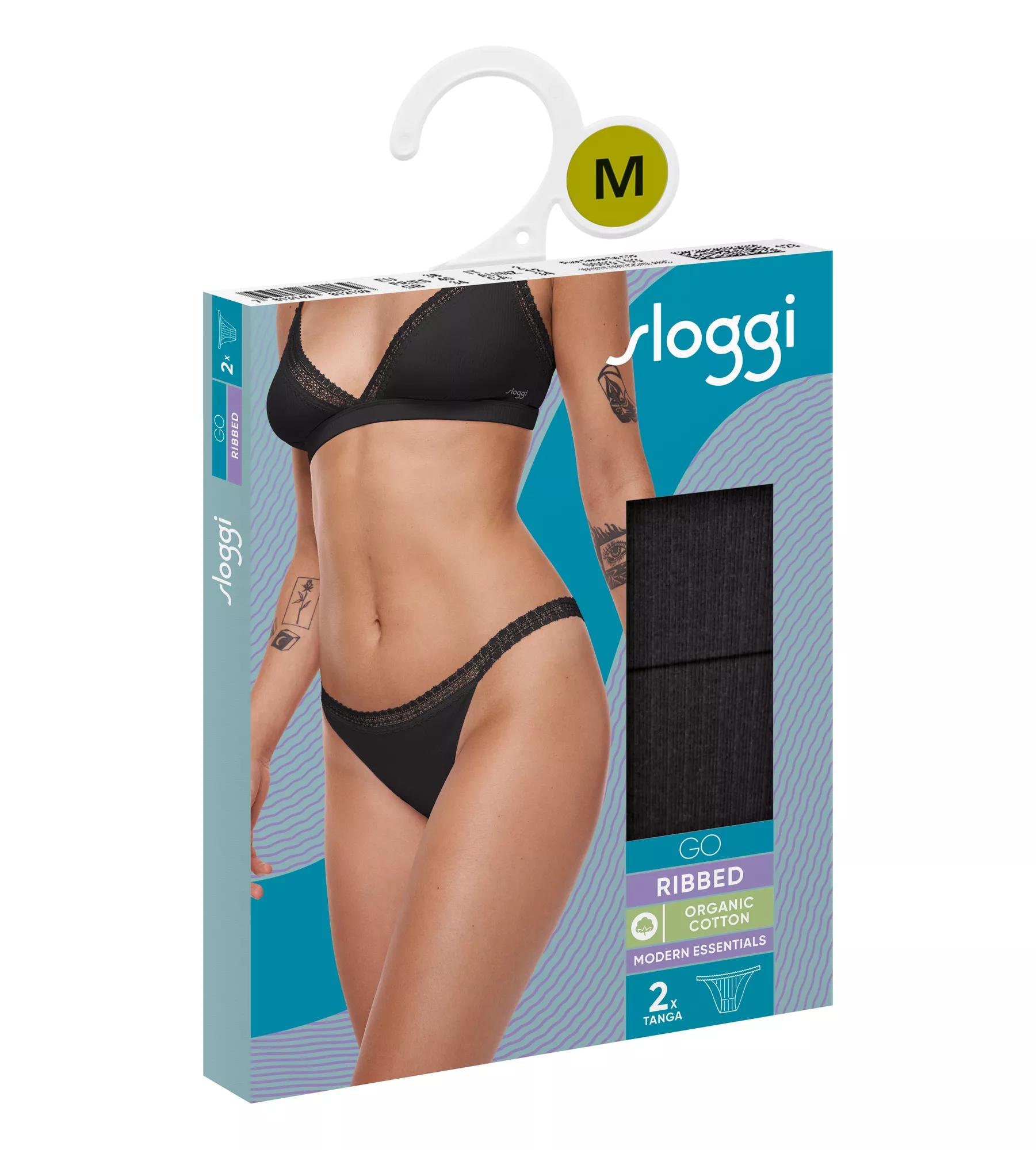 sloggi GO Ribbed H Tanga C2P Brief Image 23