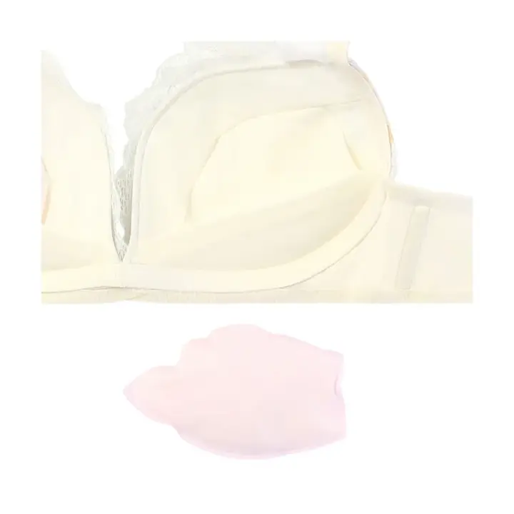 夢みるブラ ノンワイヤー ブラジャー エデンパフューム, ホワイト, product image number 3