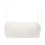 Daily Plus AMOSTYLEバンドゥ ブラジャー(ストラップ取り外し可)＆ショーツセット レースシック, ホワイト, product image number 0