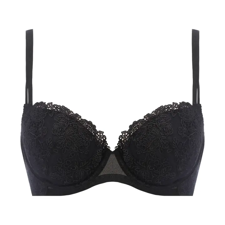 フロラーレ リュクス5022 ブラジャー(パッドなし), ブラック, product image number 0