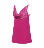 【SALE】レッドレーベル バイ トリンプ0104 ロングキャミソール, ピンク, product image number 2