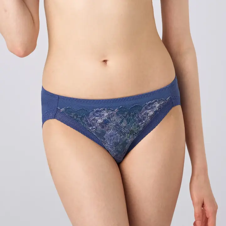 恋するブラ643 レギュラーショーツ, ブルー, model image number 0