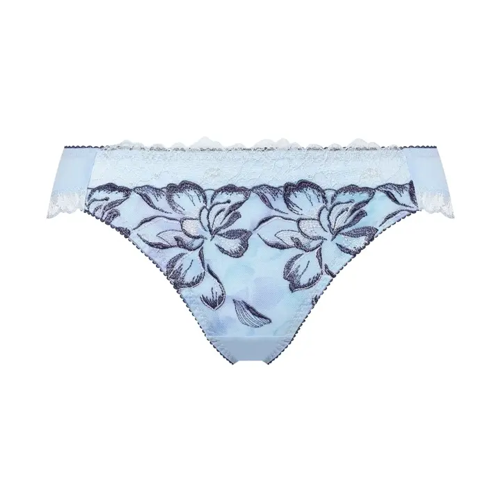 【SALE】天使のブラ 魔法のハリ感606 レギュラーショーツ, ブルー, product image number 0