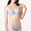 【SALE】天使のブラ(R) スリムライン582 レギュラーショーツ, ブルー, model image number 1