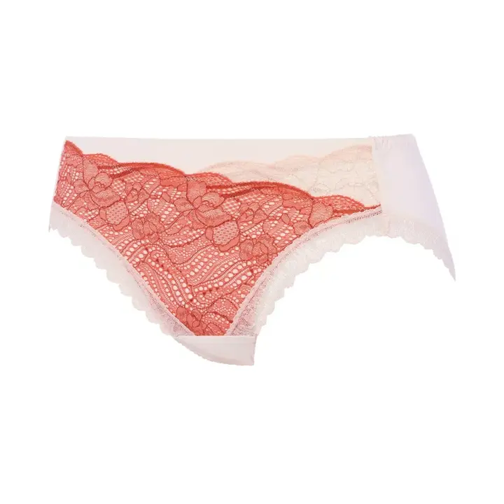 【SALE】すっきり包み込むブラ585 レギュラーショーツ, オレンジ, product image number 2