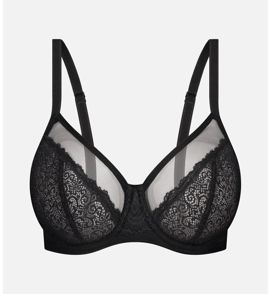 Triumph SHEER MINIMISER BRA - Black - Minimiser