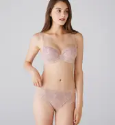 フロラーレ リュクス5022 はきこみ普通ショーツ, ピンク, model image number 1