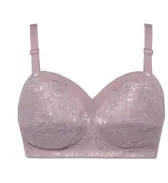 ボディコンシェルジェ440　ノンワイヤーブラジャー【一部カラーSALE】, グレー, product image number 0