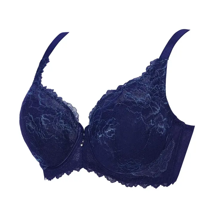 レッドレーベル バイ トリンプ0115 フルカップブラジャー(パッドなし)【一部カラーSALE】, ブルー, product image number 2