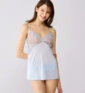 フロラーレ バイ トリンプ121 キャミソール, ブルー, model image number 0