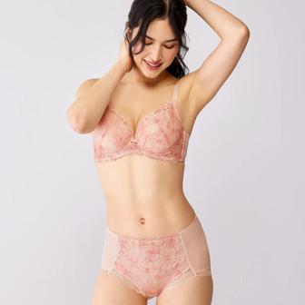 レッドレーベル バイ トリンプ0117 はきこみ深めショーツ, ピンク, model image number 1