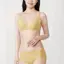 【SALE】トリンプ プレミアム ゴールドレーベル4000 はきこみ深めショーツ, イエロー, model image number 0