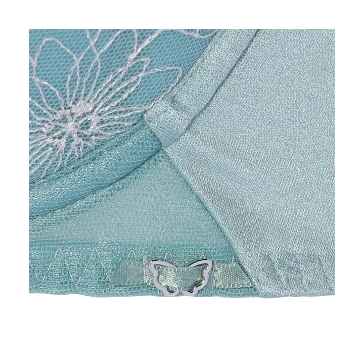 【SALE】天使のブラ 30周年限定デザイン619 ブラジャー, ブルー, product image number 4