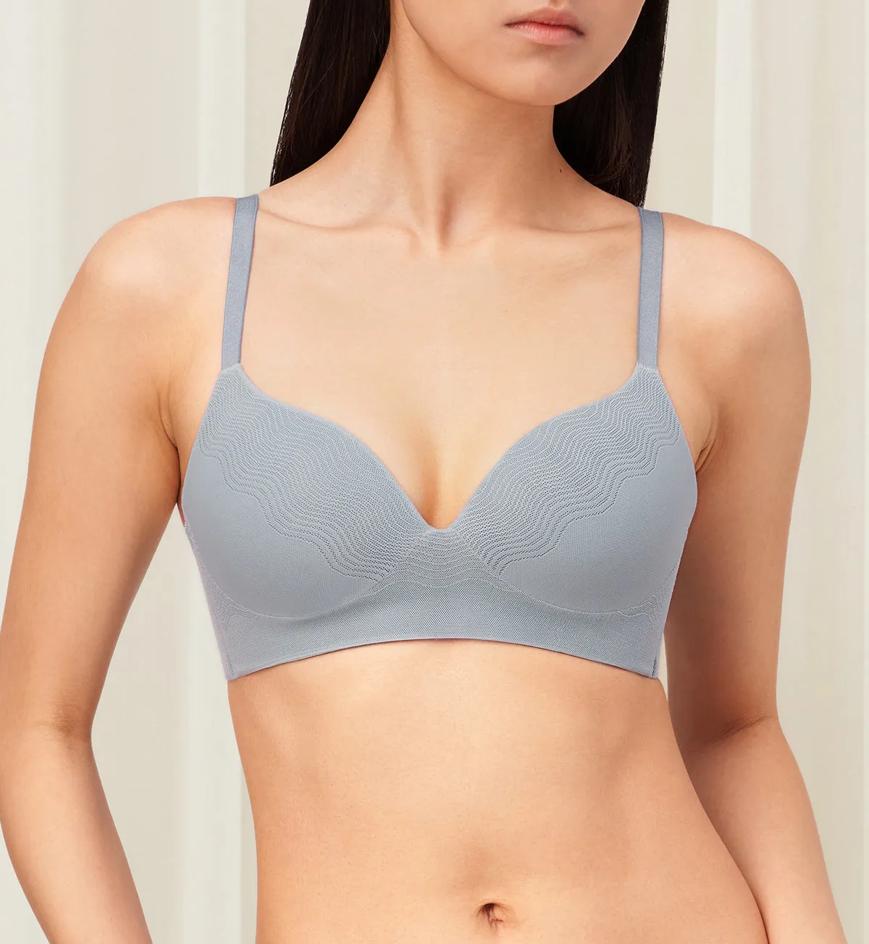 Triumph Smooth Sensation Magic Wire Padded Bra - Sky gray - Wired