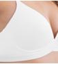 Triumph Áo Lót SLOGGI GO VIVID EVERYDAY - Silk white - Không gọng