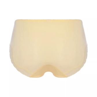【SALE】フロラーレ バイ トリンプ118 はきこみ深めショーツ, イエロー, product image number 1