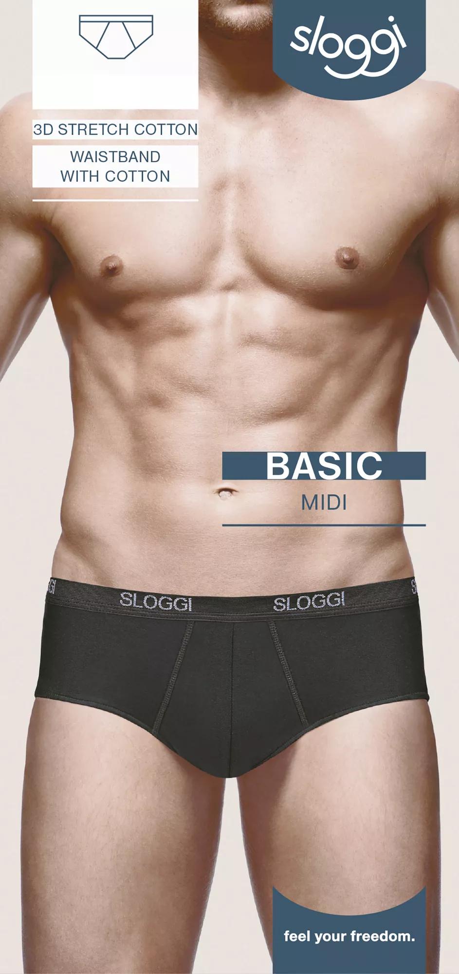 sloggi men Basic Midi Brief Image 1
