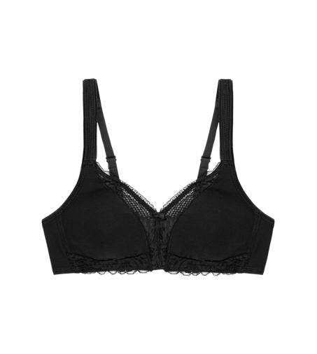 MODERN LACE+COTTON in BLACK