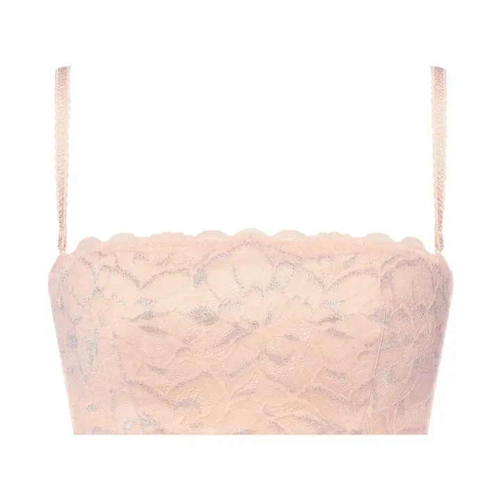 【SALE】アモスタイル バンドゥ ブラジャー(ストラップ取り外し可) ダズリングサマー, オレンジ, product image number 0