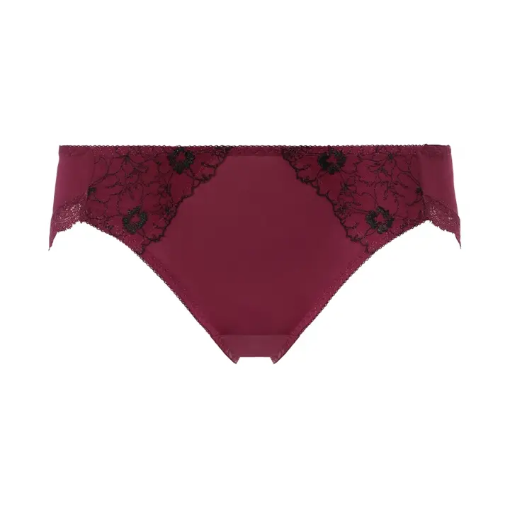 【WEB限定】美胸フィットブラ アザレア レギュラーショーツ, レッド, product image number 0